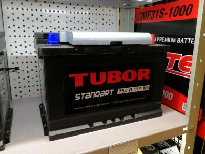 Лот: 11646564. Фото: 1. аккумулятор Tubor Standart 75... Аккумуляторы
