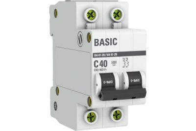 Лот: 20513242. Фото: 1. автомат EKF Basic ВА 47-29 2Р... Электроустановочные изделия