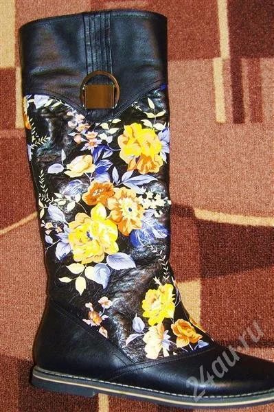 Лот: 703054. Фото: 1. осенние сапожки новые(!цену снизила... Сапоги