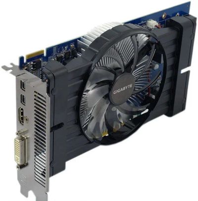 Лот: 10955332. Фото: 1. Видеокарта Gigabyte GV-R777OC-1GD... Видеокарты