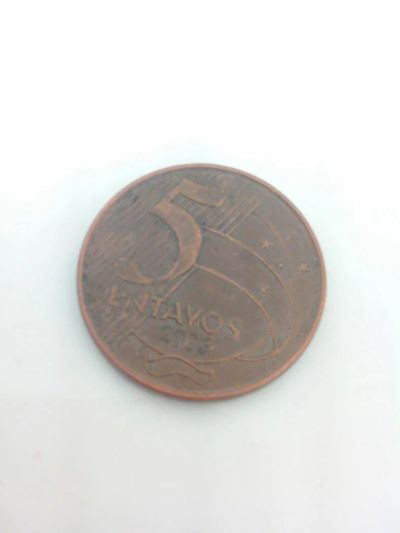 Лот: 9005940. Фото: 1. 5 centavos 2006 Бразилия. Америка