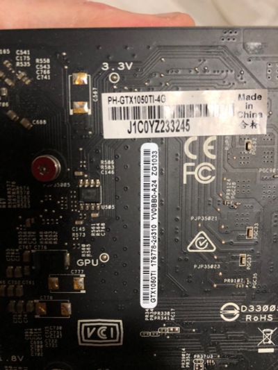 Лот: 19831017. Фото: 1. Видеокарта GeForce Gtx 1050ti. Видеокарты