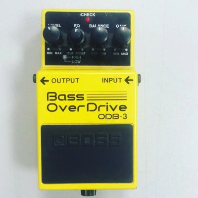 Лот: 10240107. Фото: 1. Boss Bass overdrive ODB-3. Гитарные эффекты и комбоусилители