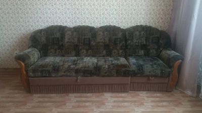 Лот: 14153765. Фото: 1. Диван с креслом. Диваны