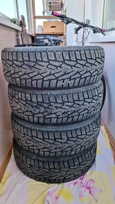 Лот: 20946762. Фото: 1. Nokian hakkapeliitta 7 195/65... Шины