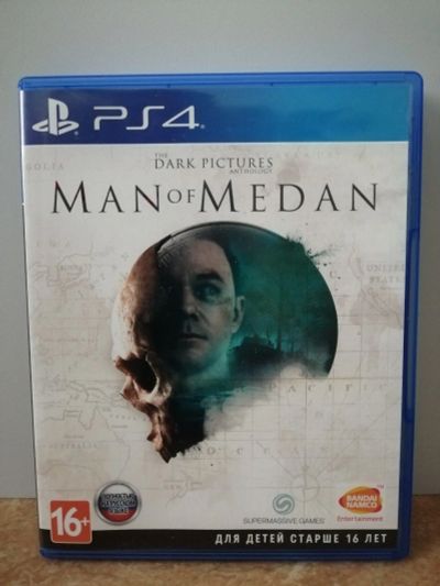 Лот: 14940530. Фото: 1. Игра PS4 Man of Medan. Игры для консолей