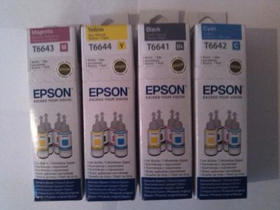 Лот: 7631428. Фото: 1. Чернила Контейнер Epson для L100... Картриджи, расходные материалы