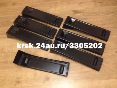 Лот: 3305202. Фото: 1. Рамка номера на бок mmc lancer... Кузов