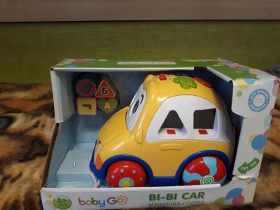 Лот: 11446978. Фото: 1. Машинка-сортер BabyGo. Развивающие