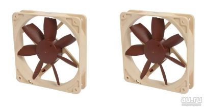 Лот: 9730289. Фото: 1. 2 вентилятора Noctua NF-S12B FLX... Системы охлаждения
