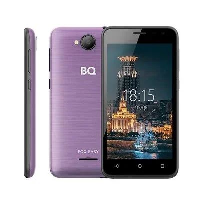 Лот: 12306006. Фото: 1. Смартфон BQS-4501G Fox Easy Фиолетовый. Смартфоны