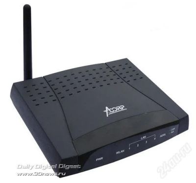 Лот: 1608772. Фото: 1. ADSL роутер Acorp Sprinter@ADSL... Проводные модемы