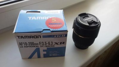 Лот: 5128185. Фото: 1. Tamron AF 18-200 для Nikon. Объективы