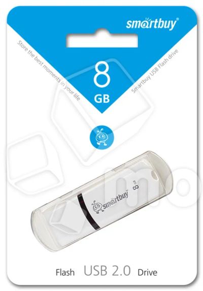 Лот: 18912247. Фото: 1. USB-флеш (USB 2.0) 8GB Smartbuy... USB-флеш карты