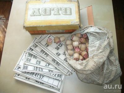 Лот: 8543889. Фото: 1. Русское лото из СССР. Настольные игры, карты