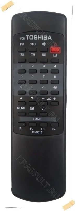 Лот: 15903743. Фото: 1. Пульт TOSHIBA CT-9818. Пульты ДУ