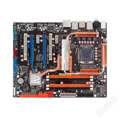 Лот: 1067469. Фото: 1. ASUS P5E3 DELUXE. Материнские платы
