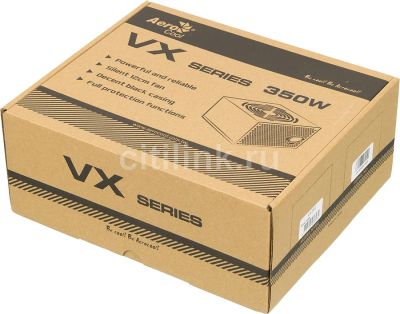 Лот: 8186141. Фото: 1. Блок питания ATX 350W Aerocool... Корпуса, блоки питания