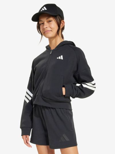 Лот: 25640160. Фото: 1. Толстовка для девочек adidas... Легкие куртки, толстовки
