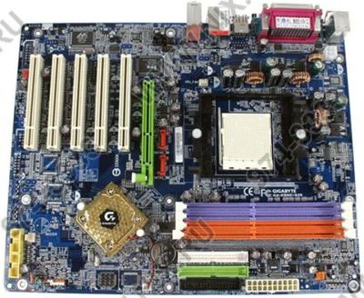 Лот: 843717. Фото: 1. Материнская плата Gigabyte GA-K8NS-939... Материнские платы