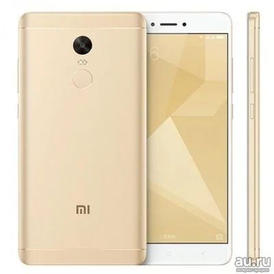 Лот: 10022677. Фото: 1. Xiaomi Redmi Note 4 64GB+4GB Золотой... Смартфоны