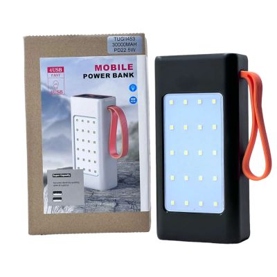 Лот: 22144365. Фото: 1. POWER BANK WUW TUGII-453 30000mAh... Внешние, портативные аккумуляторы для смартфонов (Power bank)
