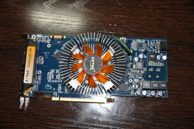 Лот: 6750204. Фото: 1. Видеокарта Zotac GeForce 9800... Видеокарты