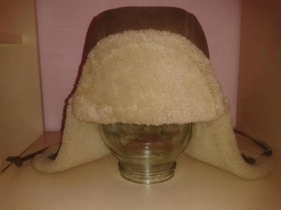 Лот: 3358591. Фото: 1. шапка-ушанка из натуральной дубленки. Головные уборы