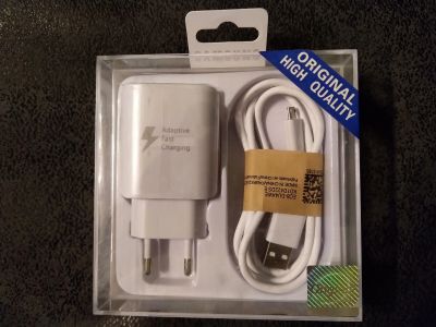 Лот: 15280578. Фото: 1. Зарядное устройство Samsung micro... Зарядные устройства, блоки питания, адаптеры сетевые для смартфонов