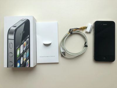 Лот: 23310438. Фото: 1. iPhone 4S 8Gb (A1387, MF265RU... Смартфоны