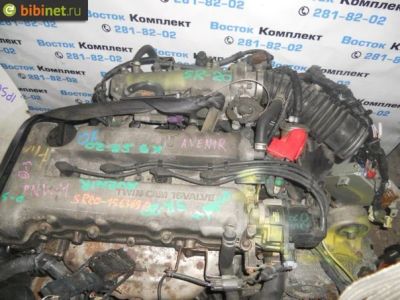 Лот: 8747513. Фото: 1. Двигатель SR20DE Nissan Avenir... Двигатель и элементы двигателя