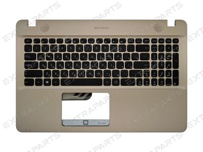 Лот: 16280426. Фото: 1. Клавиатура Asus R541SC золотая... Клавиатуры для ноутбуков