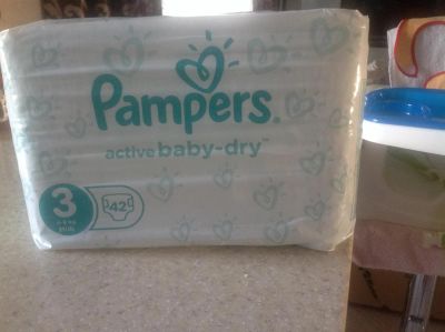 Лот: 6417848. Фото: 1. Подгузники pampers. Детская гигиена