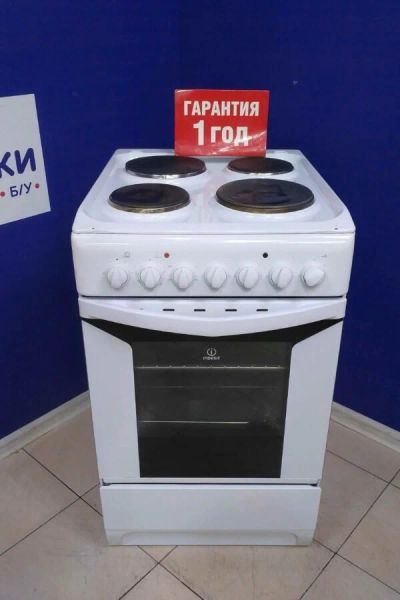 Лот: 16366548. Фото: 1. Плита электрическая indesit k3e11... Плиты, духовые шкафы, варочные поверхности