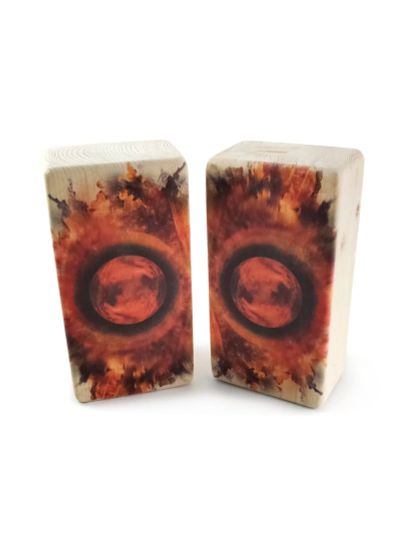 Лот: 17426239. Фото: 1. Кирпич для йоги Fire Elements... Фитнес, аэробика и гимнастика