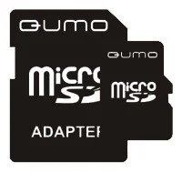 Лот: 9225213. Фото: 1. MicroSD 8 Gb Qumo +SD адаптер. Карты памяти