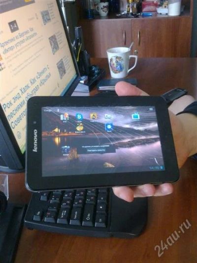 Лот: 2685438. Фото: 1. Планшет Lenovo ПК IPad Tab A1-07... Планшеты