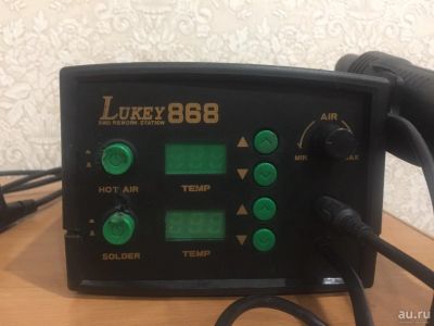 Лот: 13123143. Фото: 1. паяльная станция LUKEY-868. Радиолюбительский инструмент