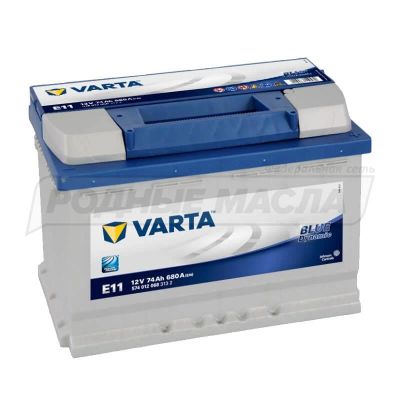Лот: 9829221. Фото: 1. аккумулятор VARTA 74 A/Ч. Аккумуляторы