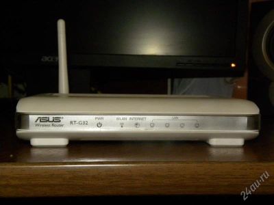 Лот: 2058153. Фото: 1. Продам роутер ASUS RT-G32. WiFi, Bluetooth адаптеры