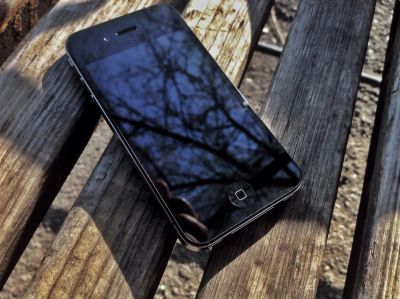 Лот: 5513643. Фото: 1. iPhone 4.Отличное Состояние.Полный... Смартфоны