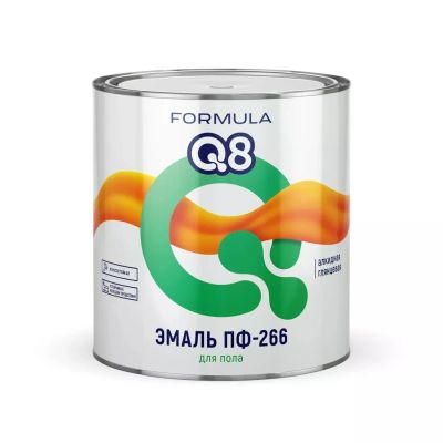 Лот: 24085754. Фото: 1. Эмаль Formula Q8, ПФ-266, алкидная... Краски, лаки, растворитель