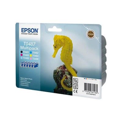 Лот: 5723073. Фото: 1. Набор картриджей Epson T0487 Multi... Картриджи, расходные материалы