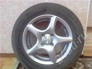 Лот: 43574. Фото: 1. продам литье 4*100 размер резины... Красноярск