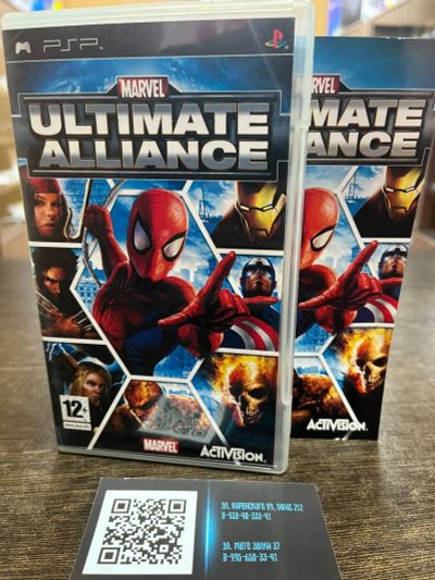Лот: 18992546. Фото: 1. Marvel Ultimate alliance. Лицензионный... Игры для консолей