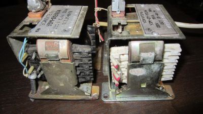 Лот: 2184355. Фото: 1. 2 силовых трансформатора от усилителя... Трансформаторы, катушки