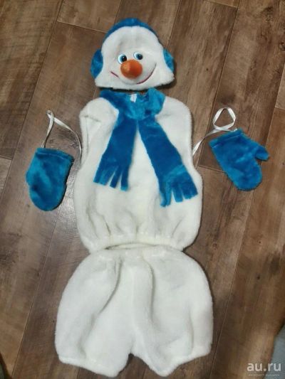 Лот: 8619604. Фото: 1. Новогодний костюм Снеговик. Детские карнавальные, праздничные костюмы