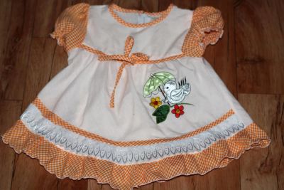 Лот: 6357049. Фото: 1. Платье с птичкой на 1-1,5года. Платья, сарафаны