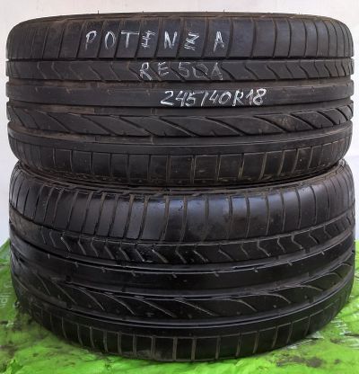 Лот: 13709686. Фото: 1. Шины 245/40 R18 245/40/18 Bridgestone... Шины