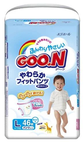 Лот: 4711058. Фото: 1. Детские трусики - подгузники GOON... Детская гигиена
